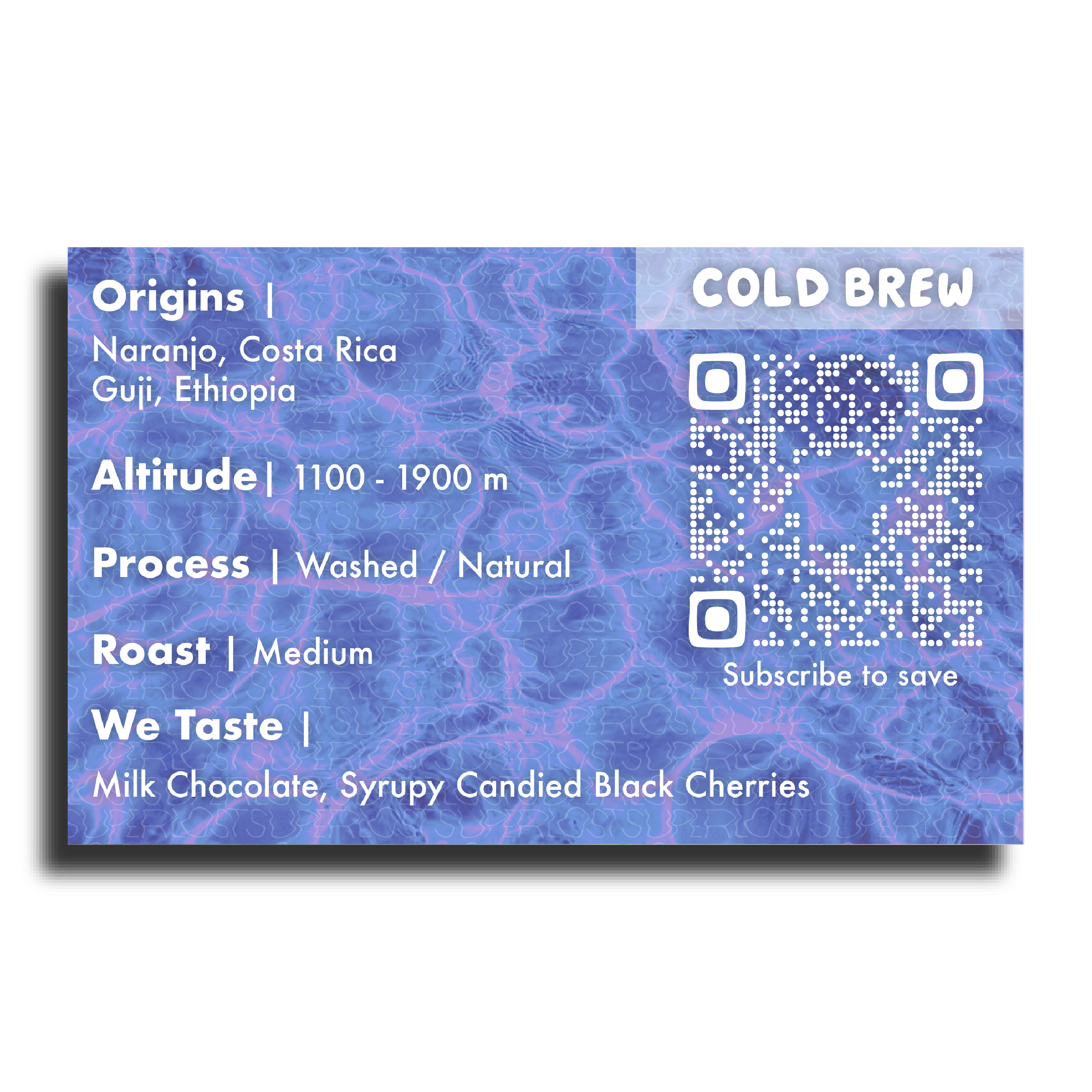 Cold Brew Beans – Superlost Coffee