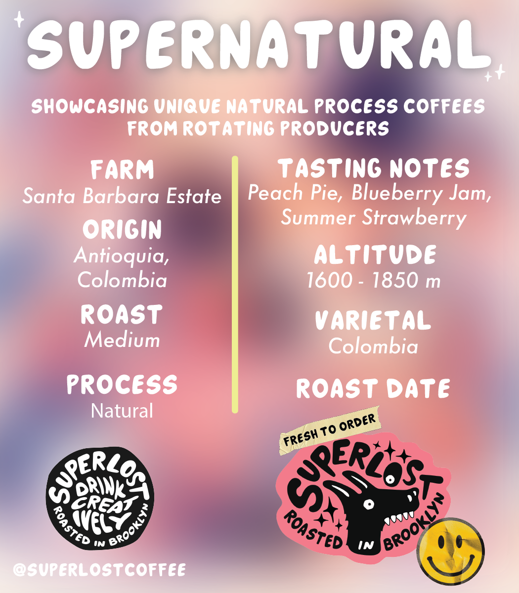 Natural Process Coffee - Medium Roast - Bulk Savings Sizes - Supernatural