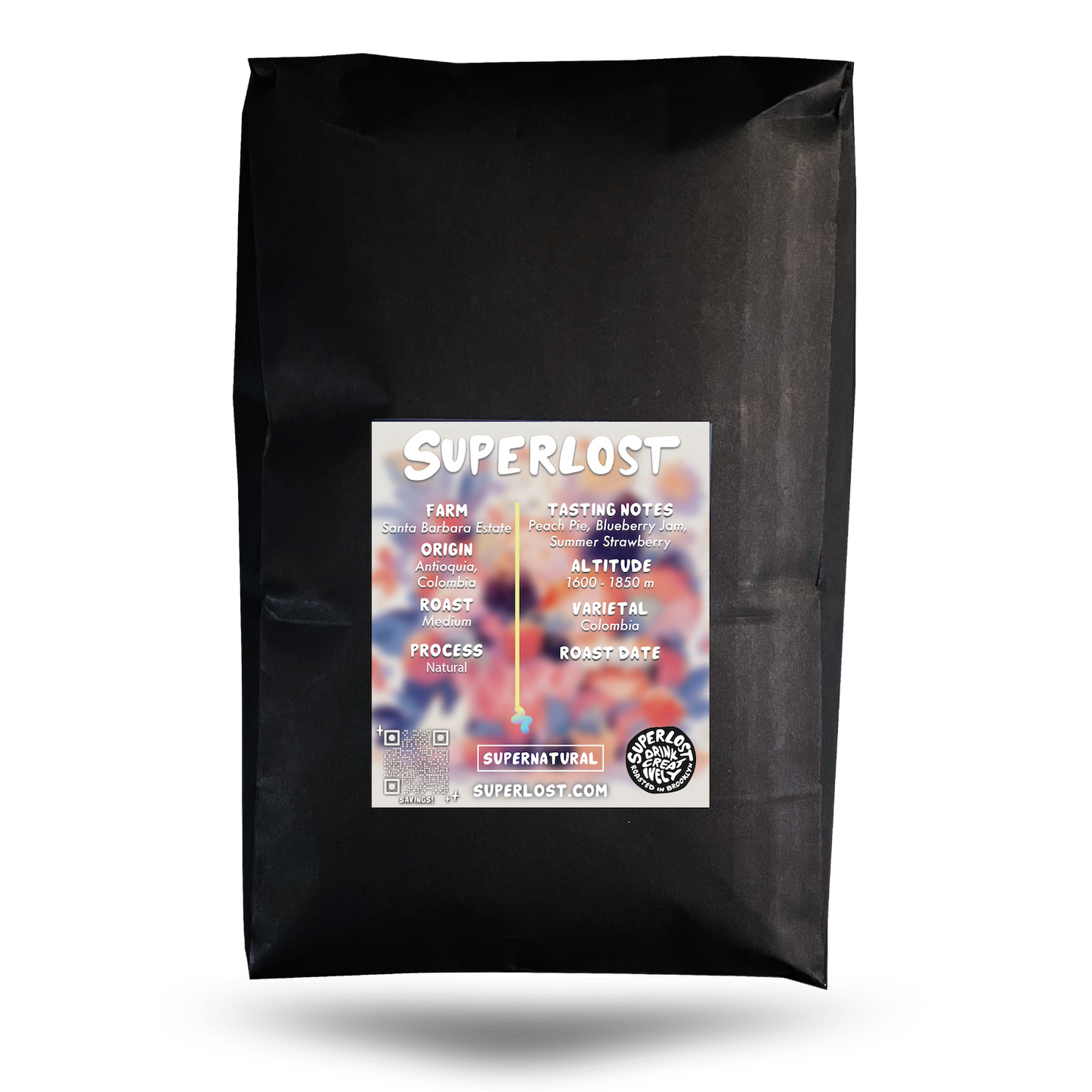 Natural Process Coffee - Medium Roast - Bulk Savings Sizes - Supernatural