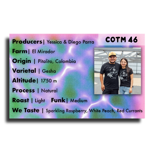 Coffee Of The Moment 46 (Yessica & Diego Parra | Natural Process Gesha)