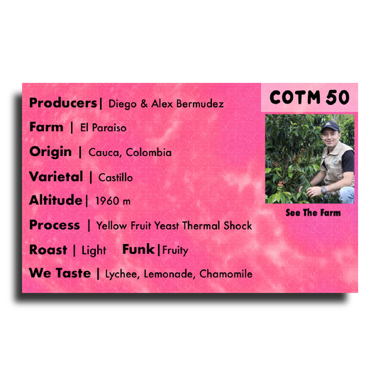 Coffee Of The Moment 50 (Diego & Alex Bermudez | Yellow Fruit Yeast Thermal Shock)