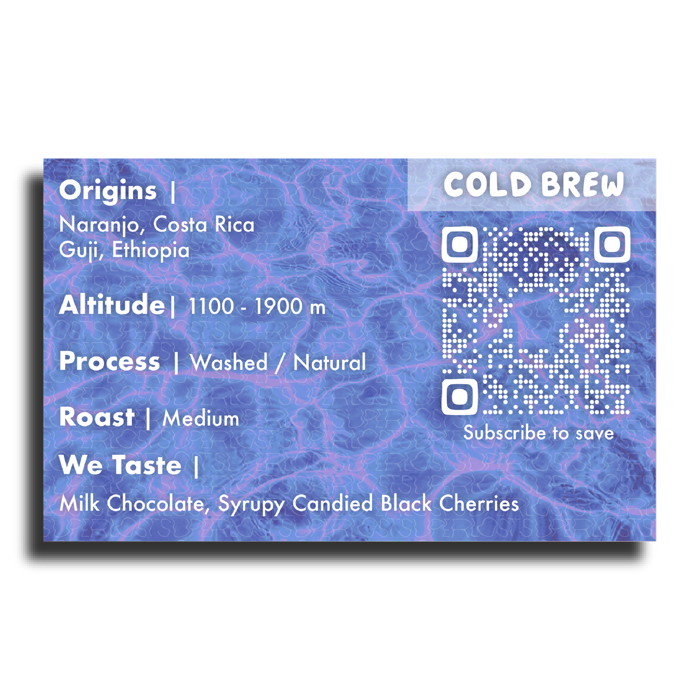 Cold Brew Beans