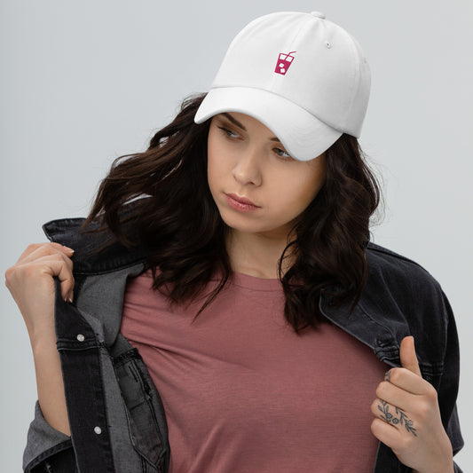 White Cold Brew Hat