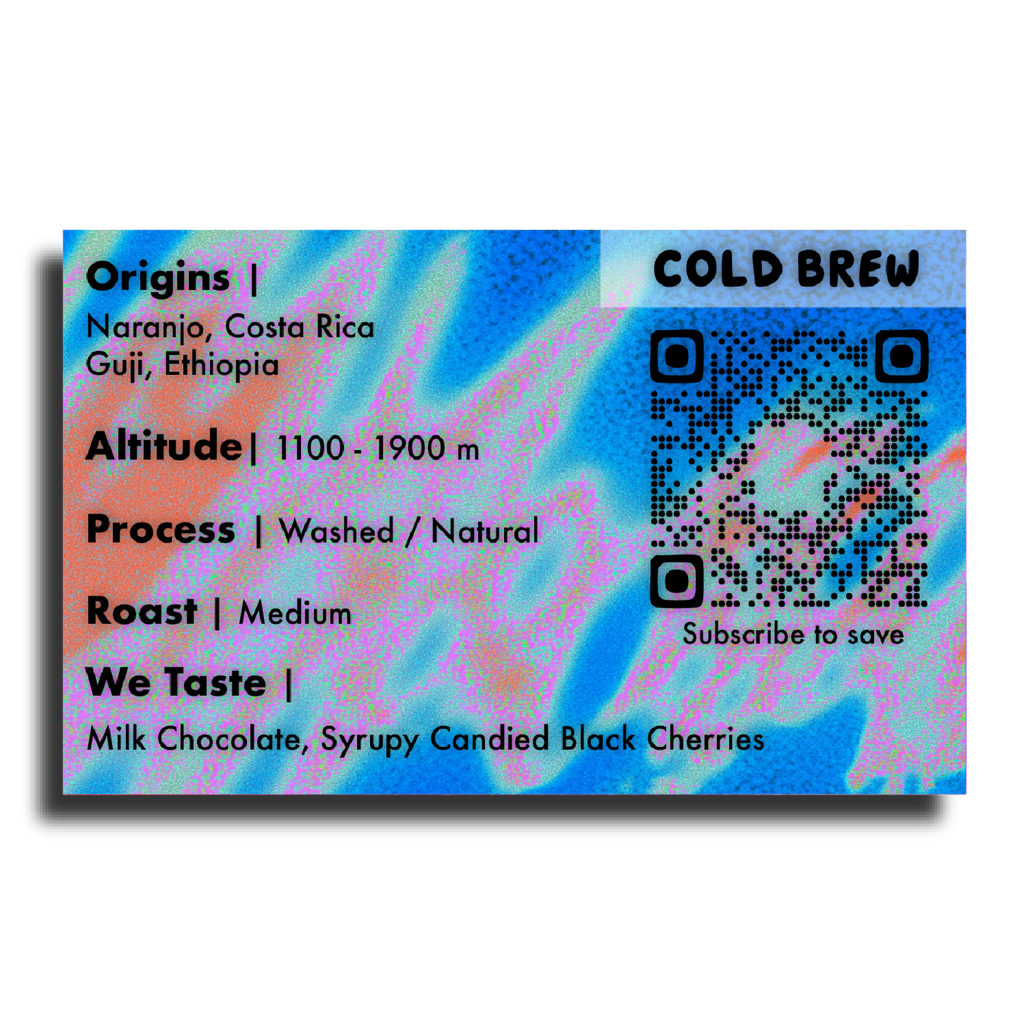 Cold Brew Beans