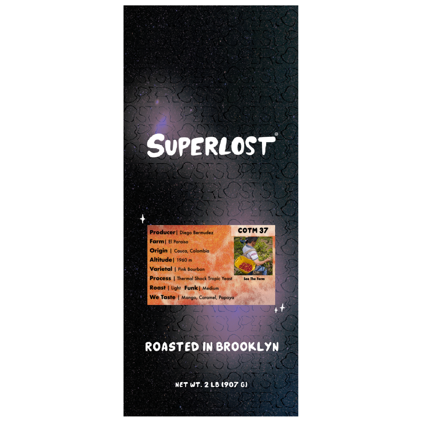 COTM 37 (Diego Bermudez | Thermal Shock Tropical Yeast Pink Bourbon