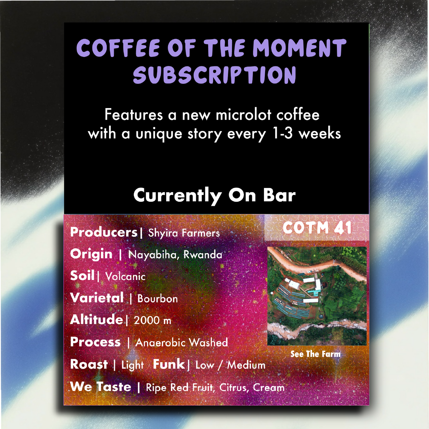 Coffee Of The Moment Subscription