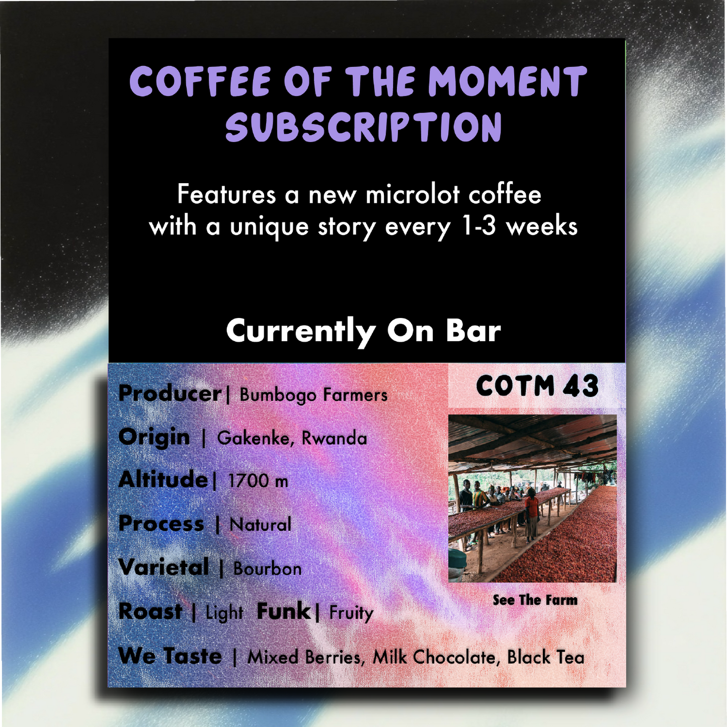 Coffee Of The Moment Subscription
