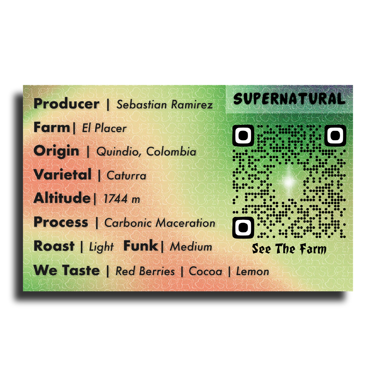 Supernatural (Sebastian Ramirez - Carbonic Maceration)