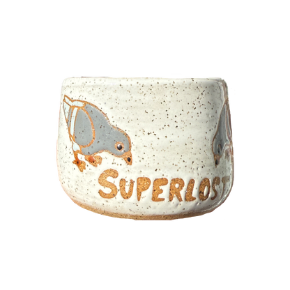 10 oz Handmade Ceramic Pigeon Mug