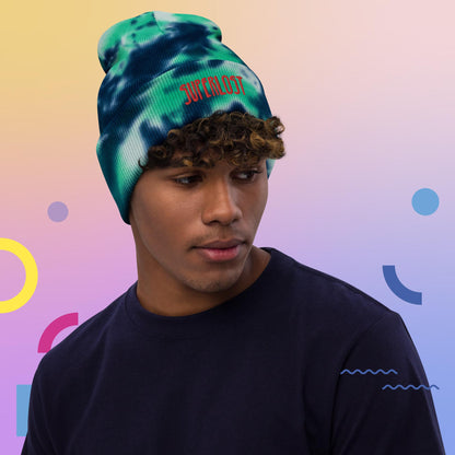 Limited Embroidered Tie-dye Beanie (2 colors)
