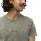 Embroidered Denim T-Shirt